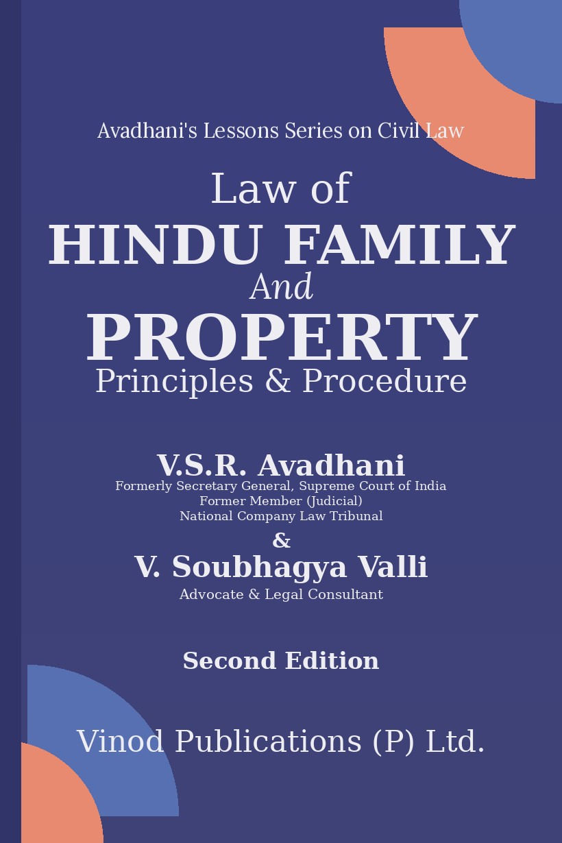 Law of Hindu Family and Property: Principles & Procedure (Second Edition)